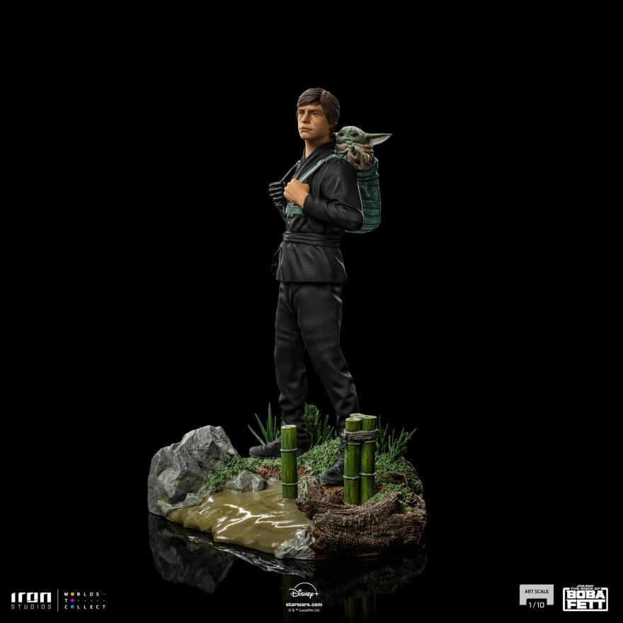 Luke Skywalker and Grogu Training Version - The Book of Boba Fett - Art Scale 1/10