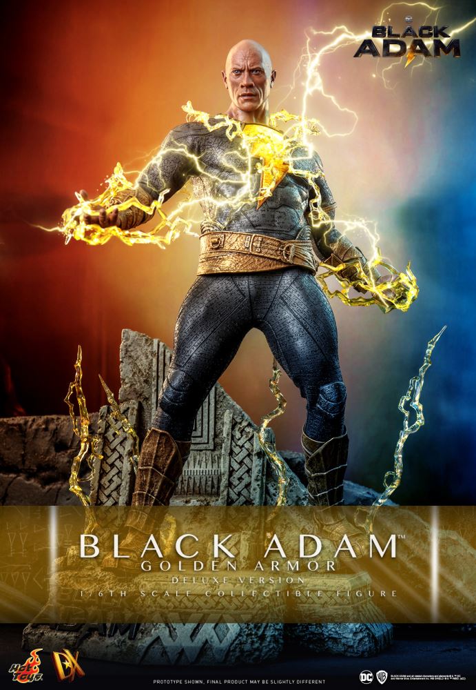 BLACK ADAM (GOLDEN ARMOR) (DELUXE VERSION) 1/6