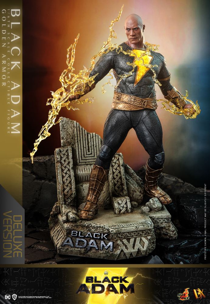 BLACK ADAM (GOLDEN ARMOR) (DELUXE VERSION) 1/6