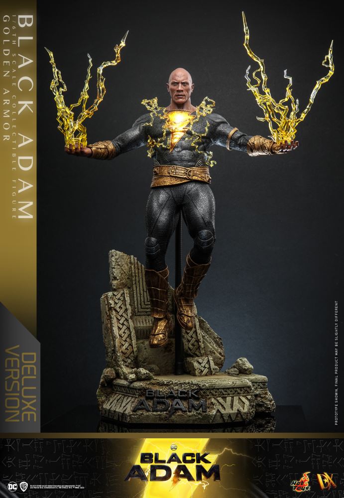 BLACK ADAM (GOLDEN ARMOR) (DELUXE VERSION) 1/6