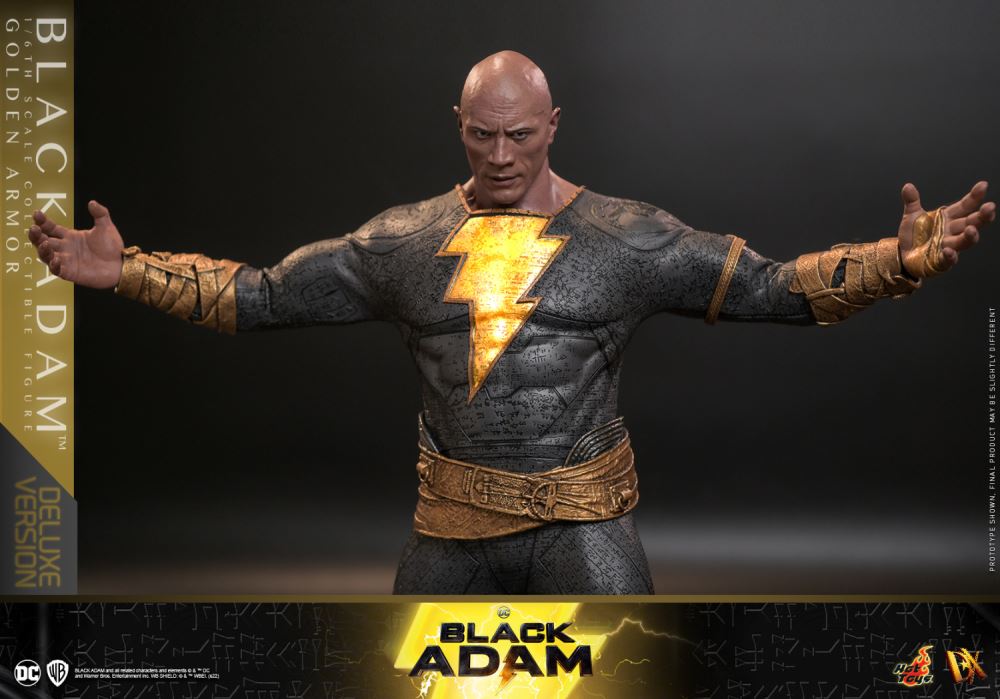 BLACK ADAM (GOLDEN ARMOR) (DELUXE VERSION) 1/6