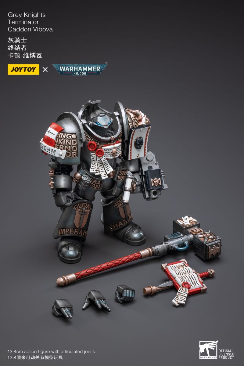 Grey Knight Terminator - Jarek Sule/Carton Vibowa/Redis Akanta/Inkarnes Niordan 1/18