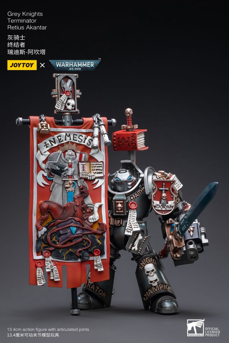 Grey Knight Terminator - Jarek Sule/Carton Vibowa/Redis Akanta/Inkarnes Niordan 1/18