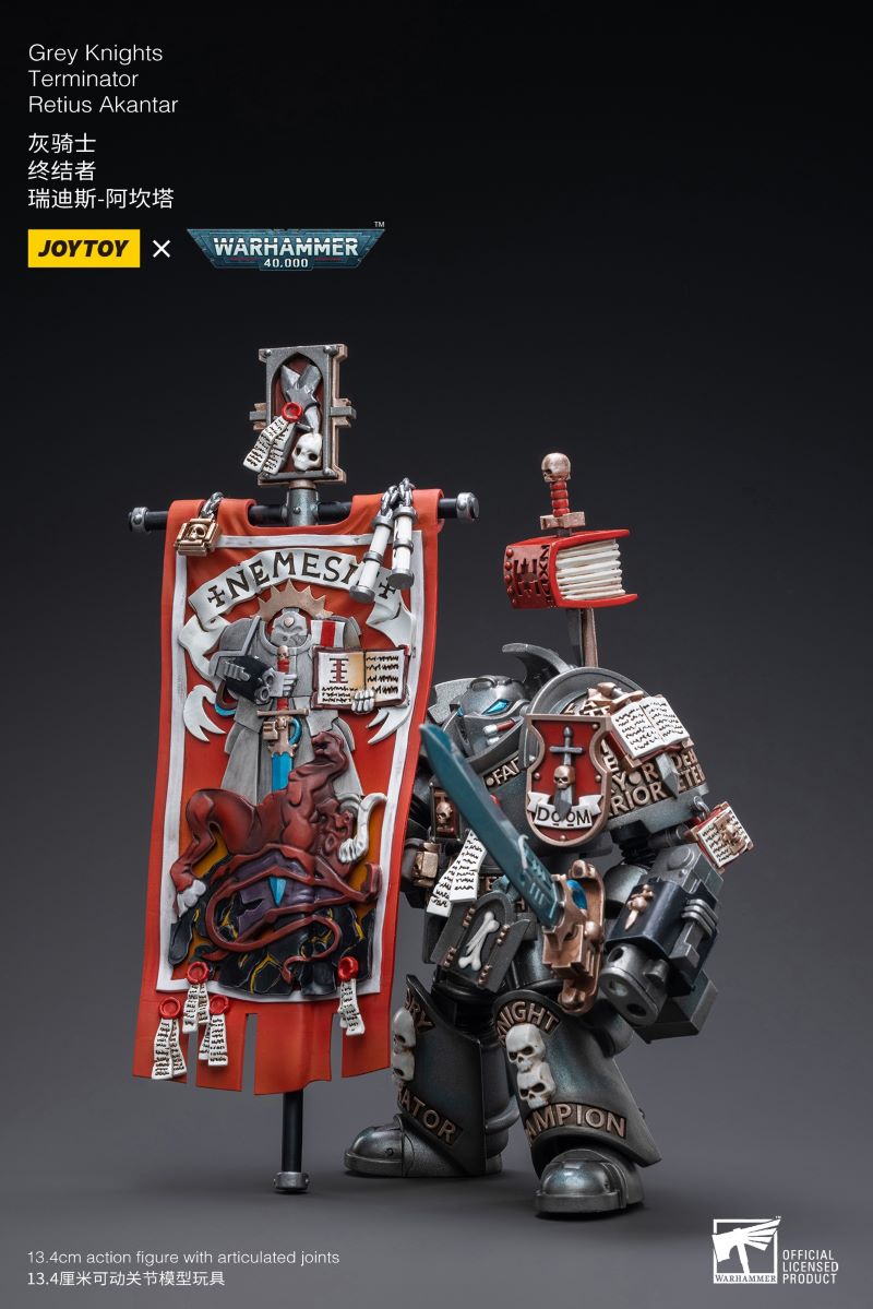 Grey Knight Terminator - Jarek Sule/Carton Vibowa/Redis Akanta/Inkarnes Niordan 1/18