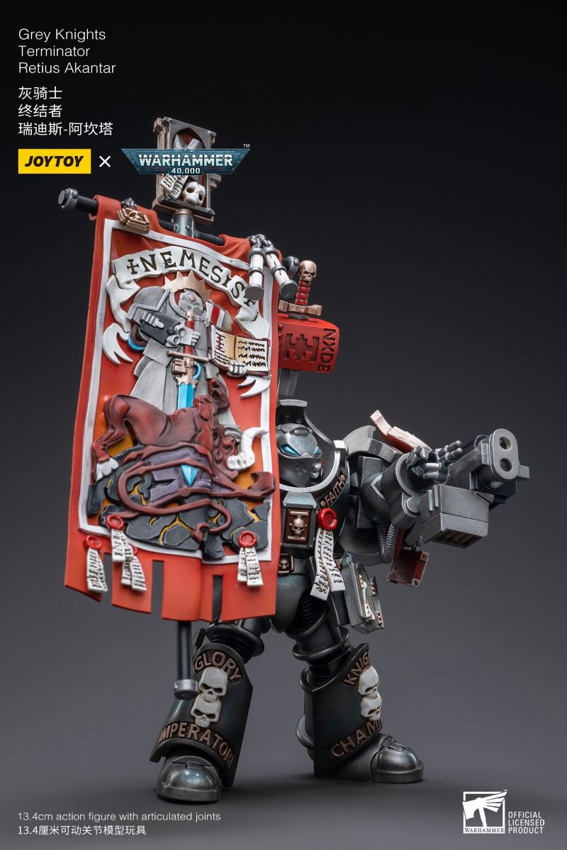 Grey Knight Terminator - Jarek Sule/Carton Vibowa/Redis Akanta/Inkarnes Niordan 1/18