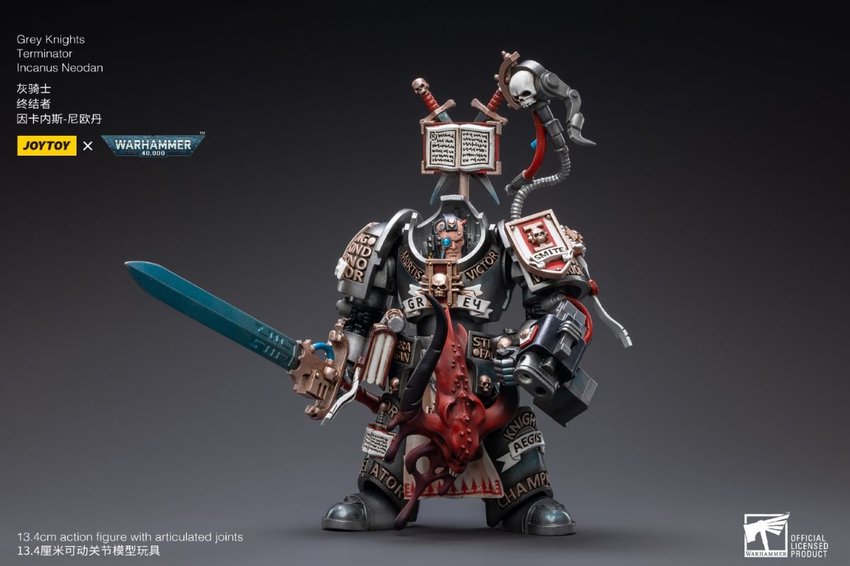 Grey Knight Terminator - Jarek Sule/Carton Vibowa/Redis Akanta/Inkarnes Niordan 1/18