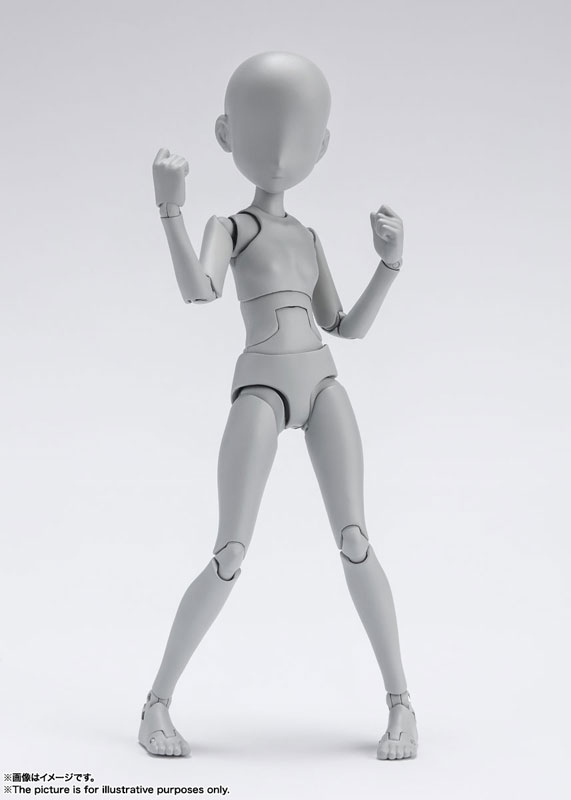 S.H.Figuarts Body-chan -Sugimori Ken- Edition DX SET (Gray Color Ver.)