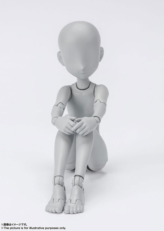 S.H.Figuarts Body-chan -Sugimori Ken- Edition DX SET (Gray Color Ver.)