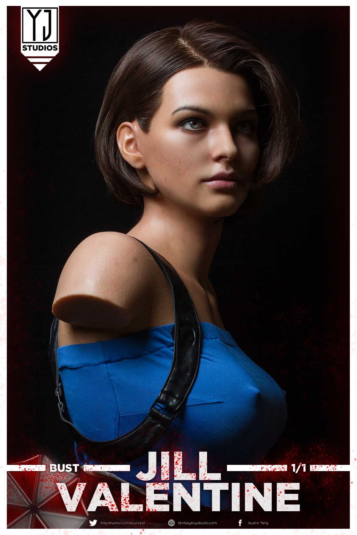 Jill Valentine Bust 1/1