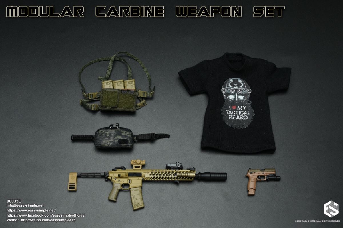 Modular Carbine Weapon Set 1/6