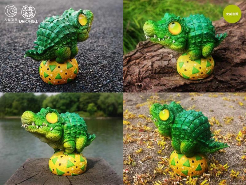 Dino Roll Crocodile