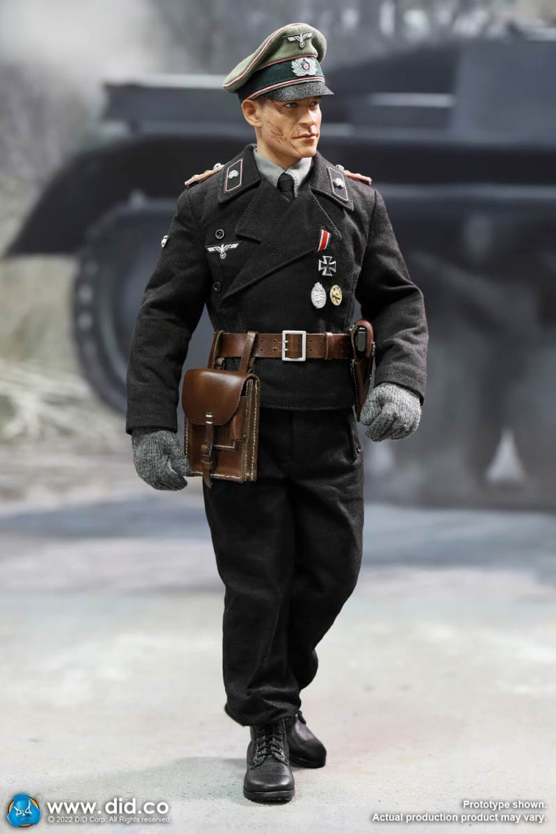 WWII German Armored Commander - Jager 1/6