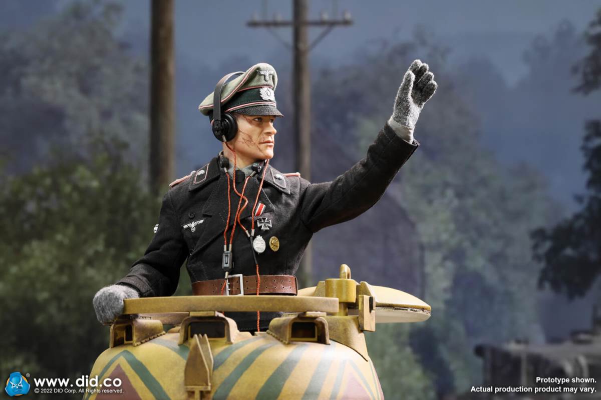 WWII German Armored Commander - Jager 1/6