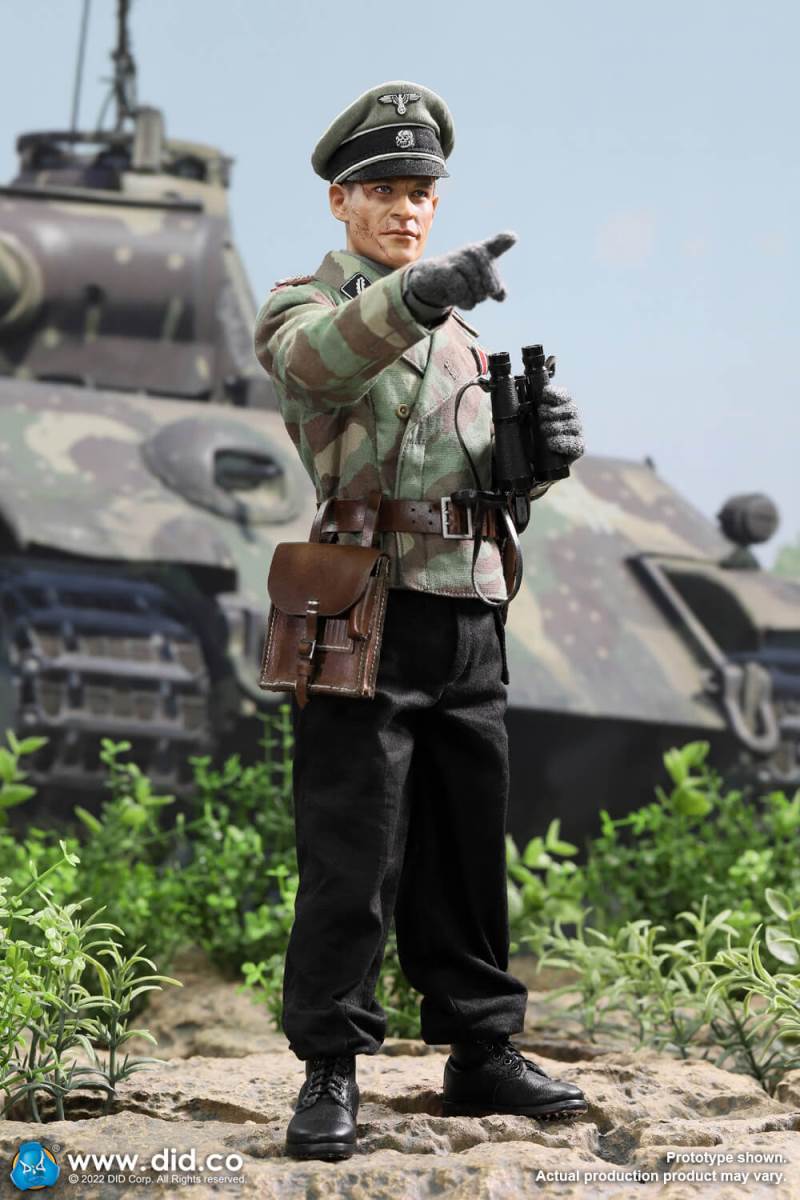 WWII German Armored Commander - Jager 1/6