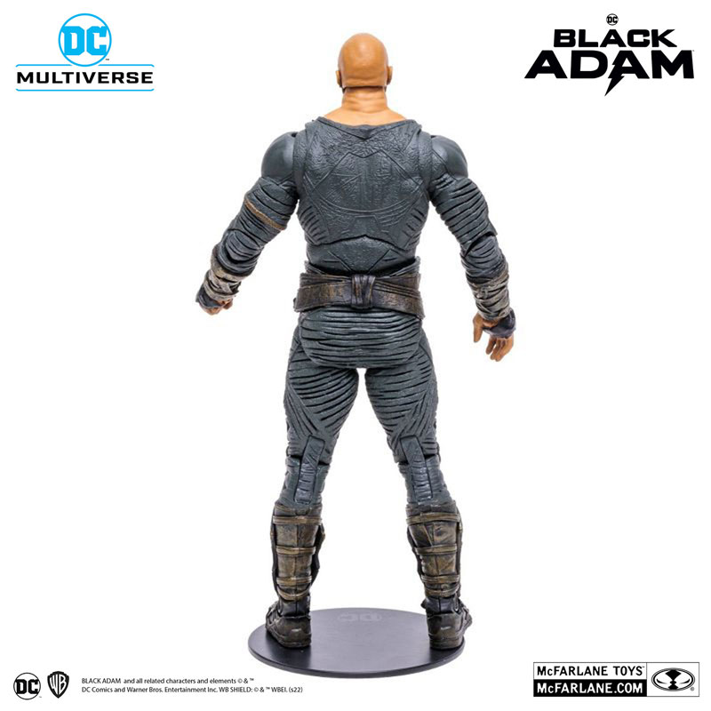DC Multiverse 7 Inch Action Figure #188 Black Adam (w/Throne)