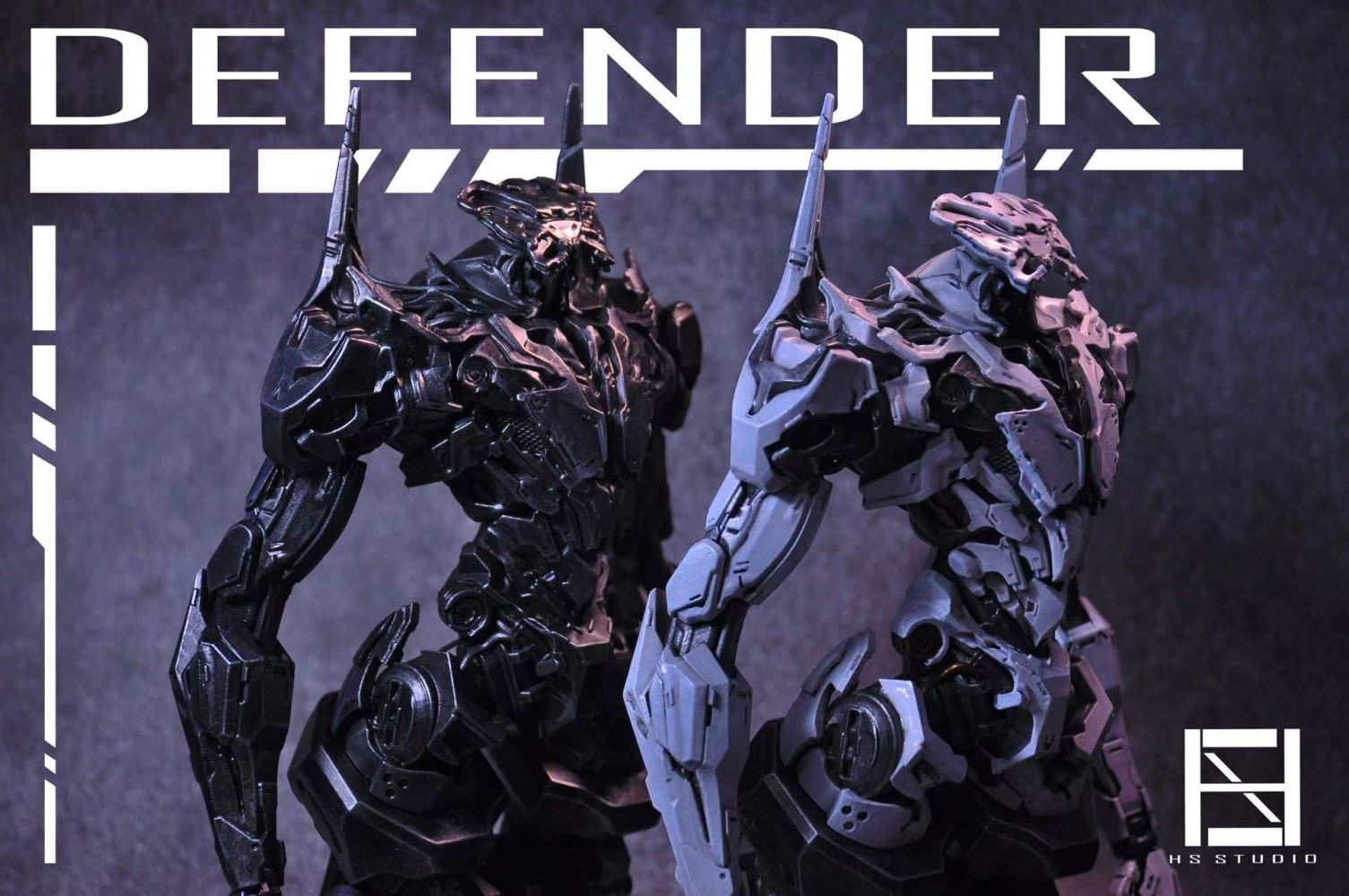 Defender Bust Statue - Original Design