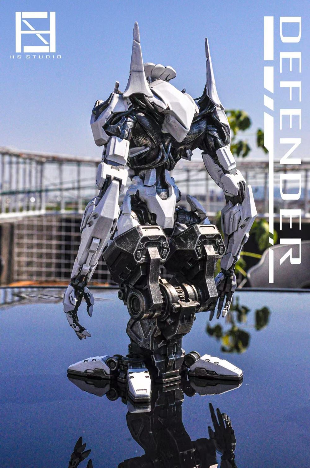 Defender Bust Statue - Original Design