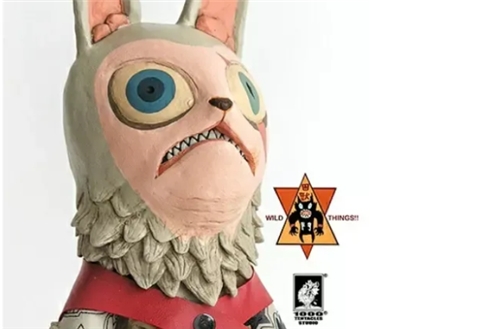 1000tentacles Studio Wildthings Series Mad Rabbit