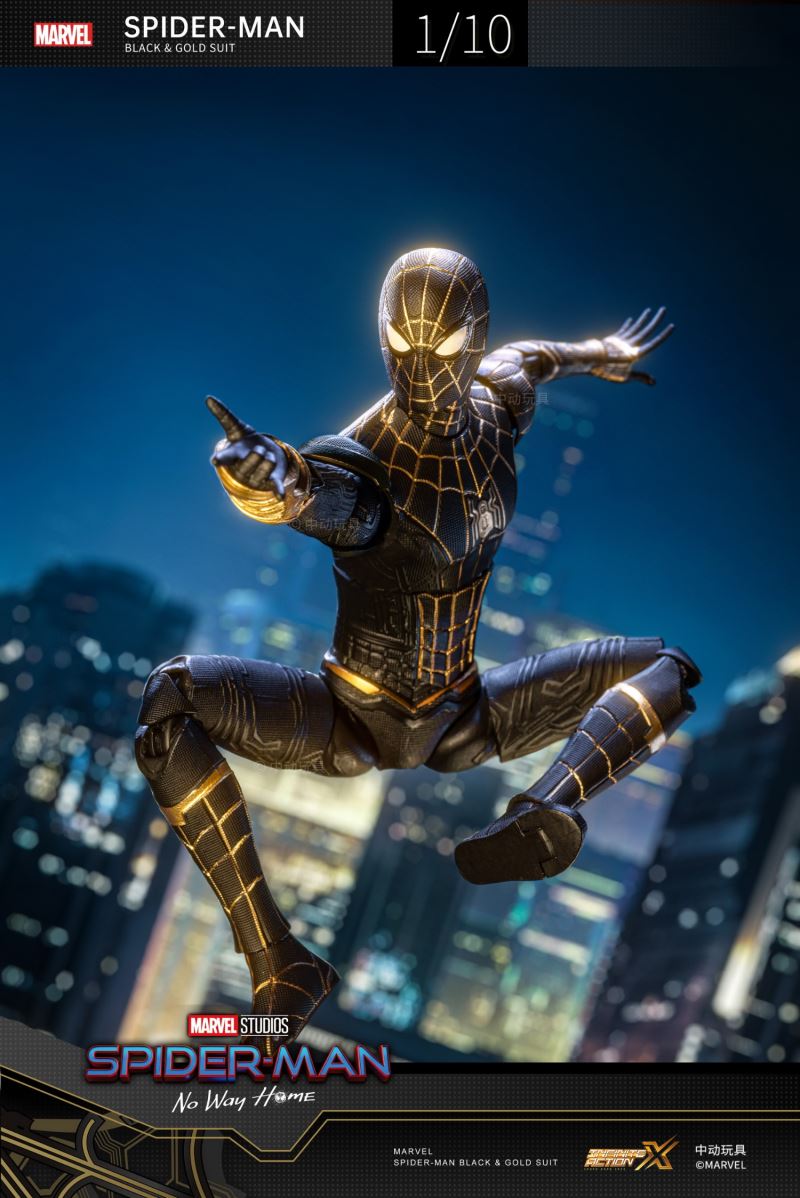 Black & Gold Spider-Man 1/10