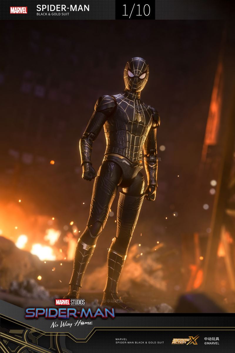 Black & Gold Spider-Man 1/10