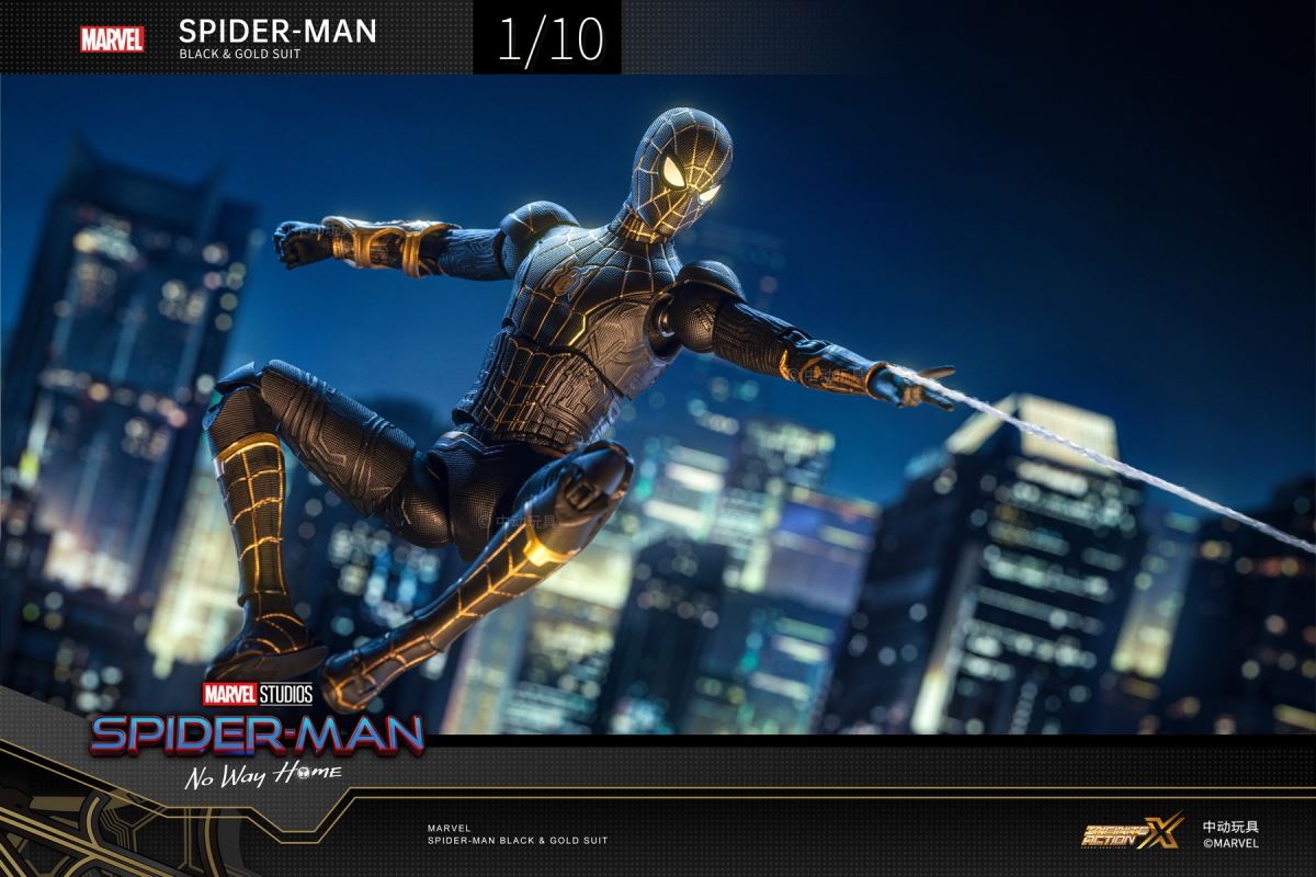 Black & Gold Spider-Man 1/10