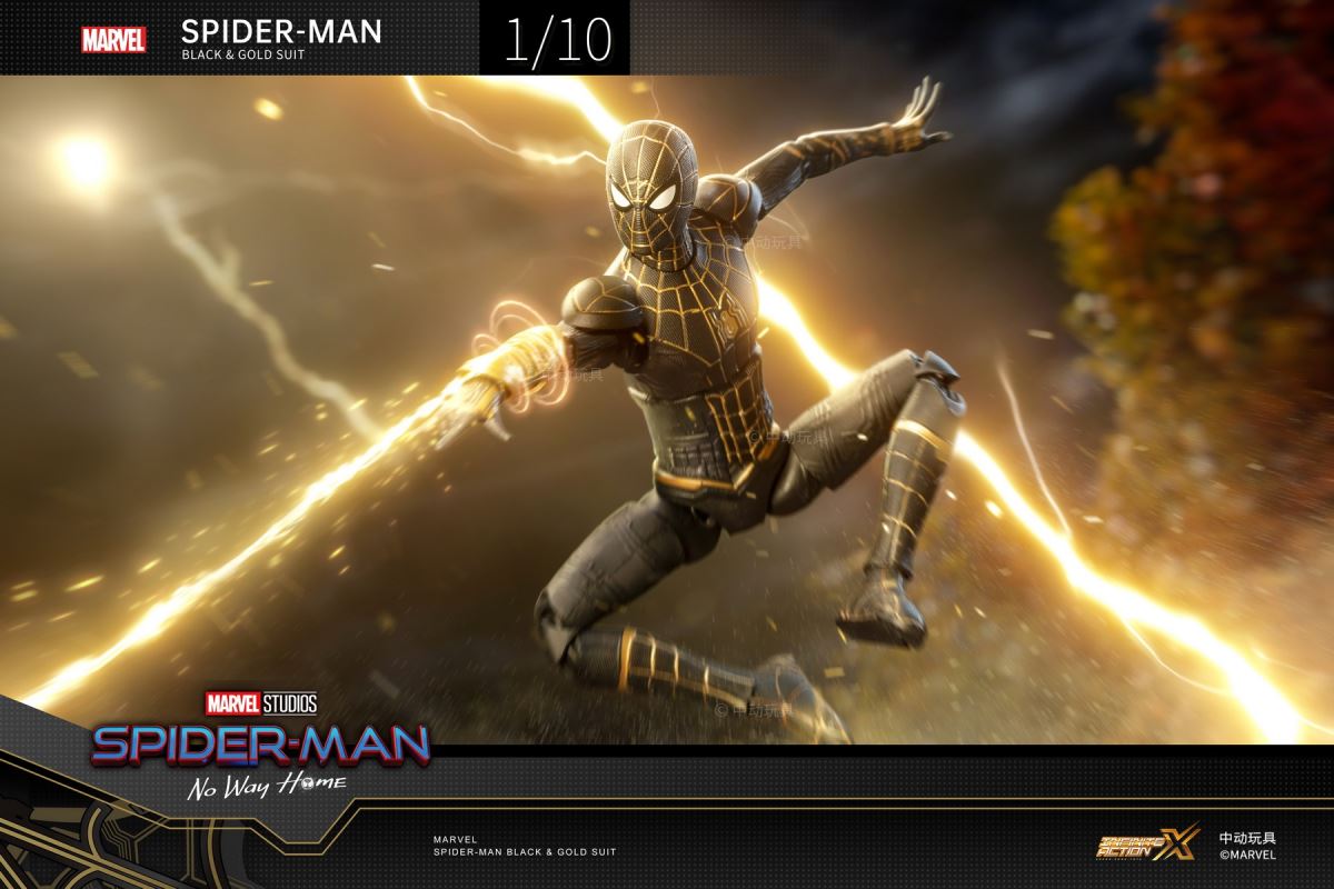 Black & Gold Spider-Man 1/10