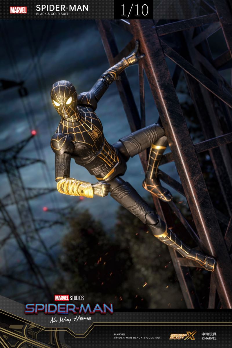 Black & Gold Spider-Man 1/10