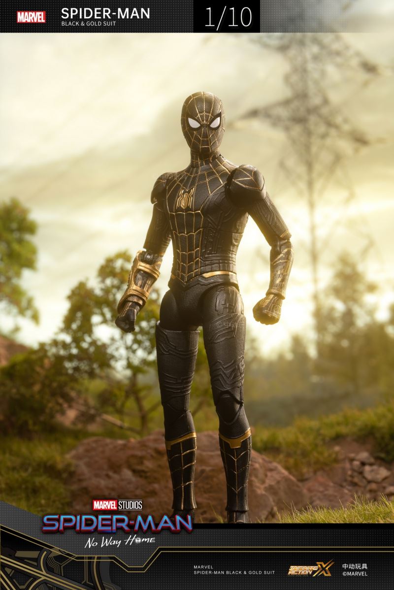 Black & Gold Spider-Man 1/10