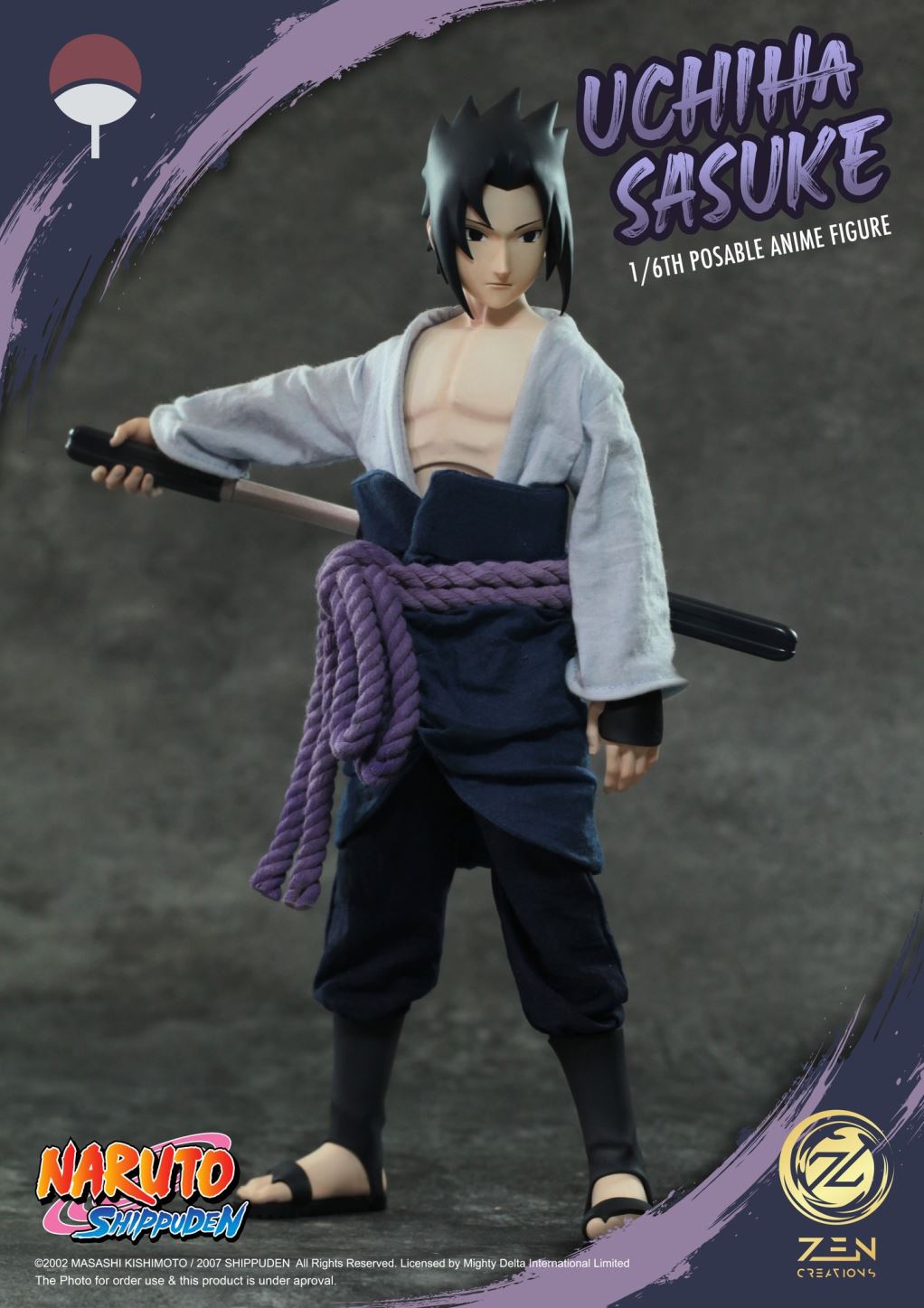 Naruto Shippuden - Sasuke Uchiha 1/6 