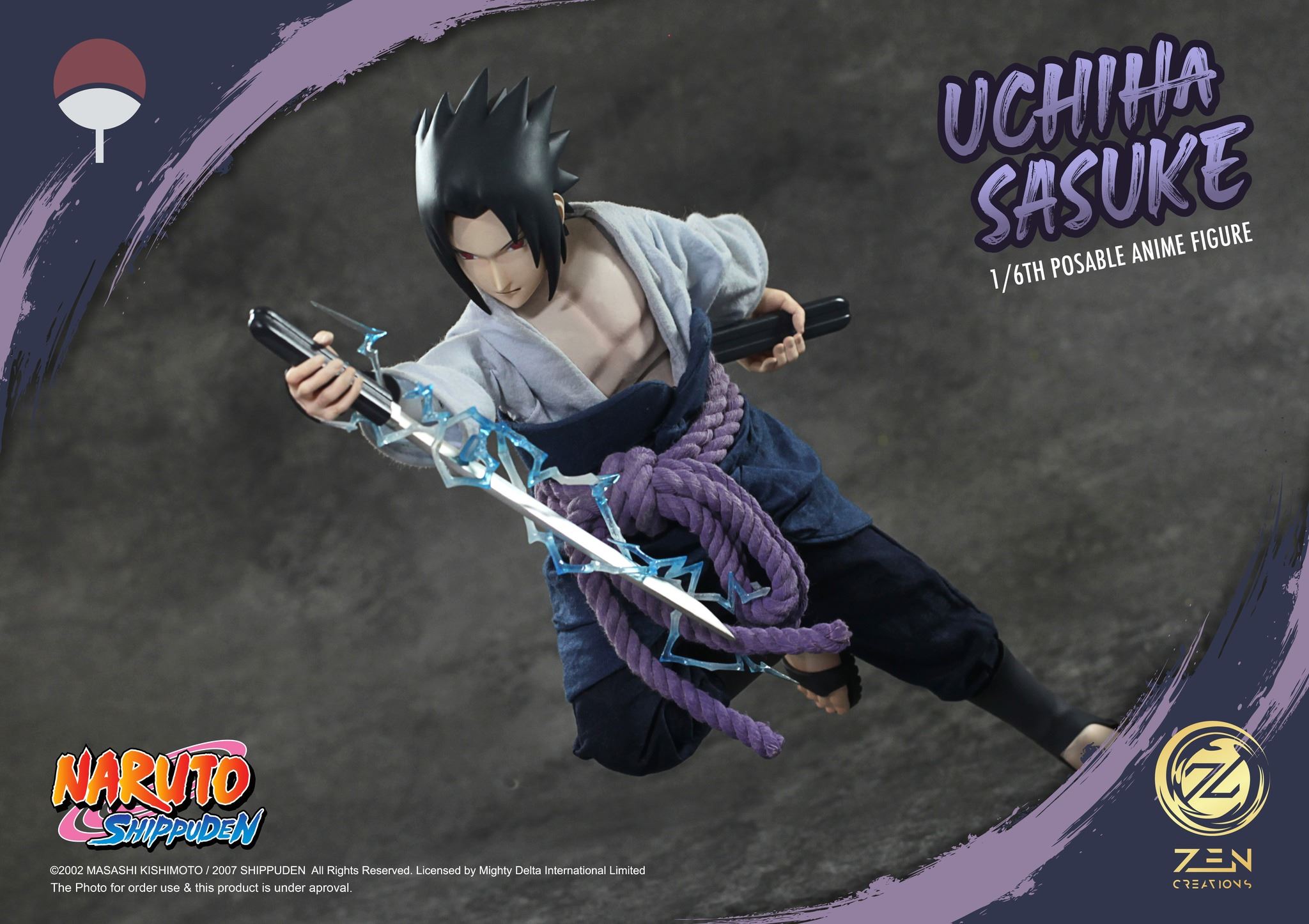 Naruto Shippuden - Sasuke Uchiha 1/6 