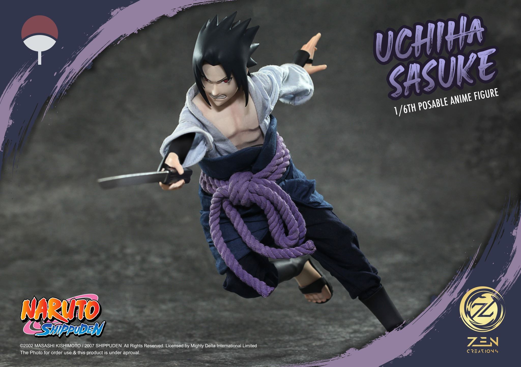 Naruto Shippuden - Sasuke Uchiha 1/6 