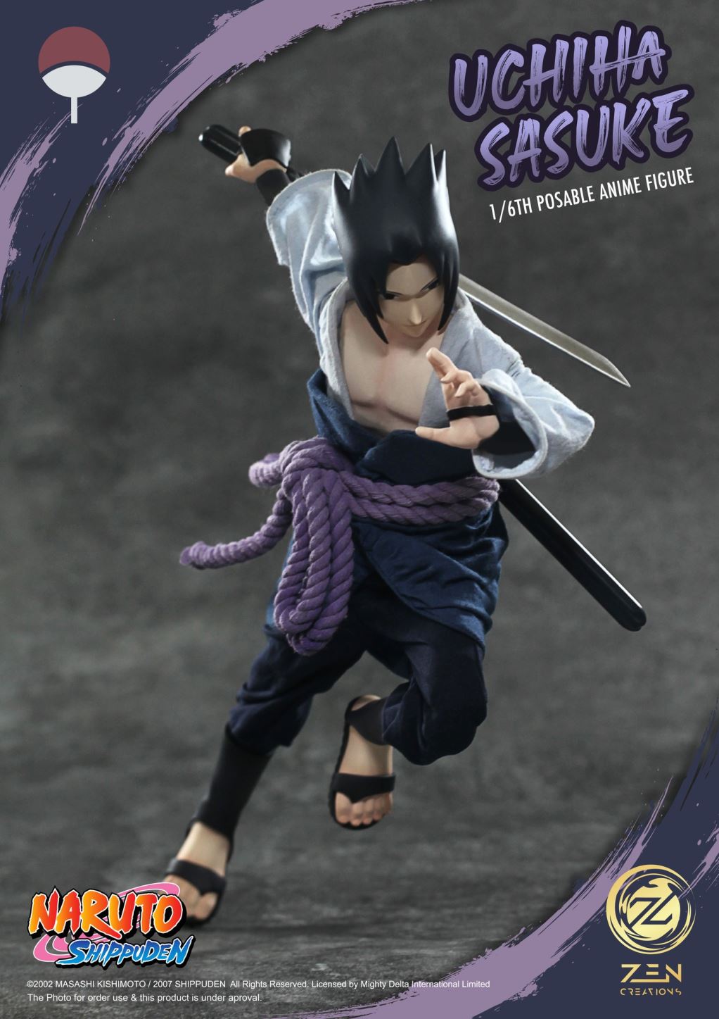 Naruto Shippuden - Sasuke Uchiha 1/6 