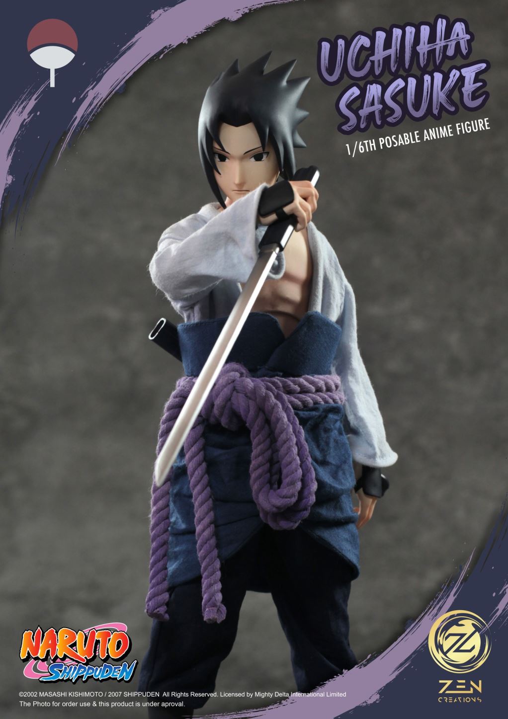 Naruto Shippuden - Sasuke Uchiha 1/6 
