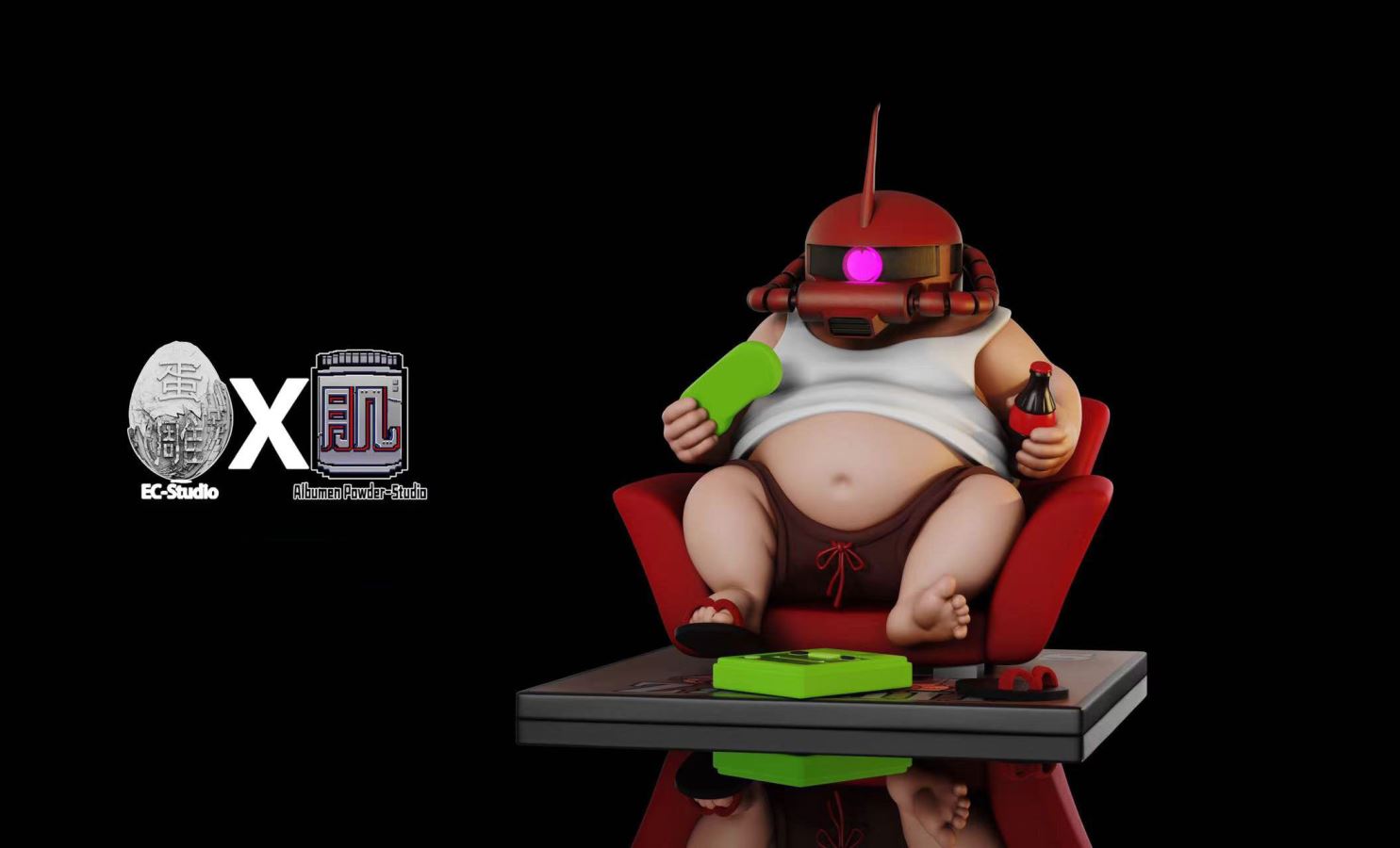 Fatty Series 02 MS-06S Zaku II - Mobile Suit Gundam SEED