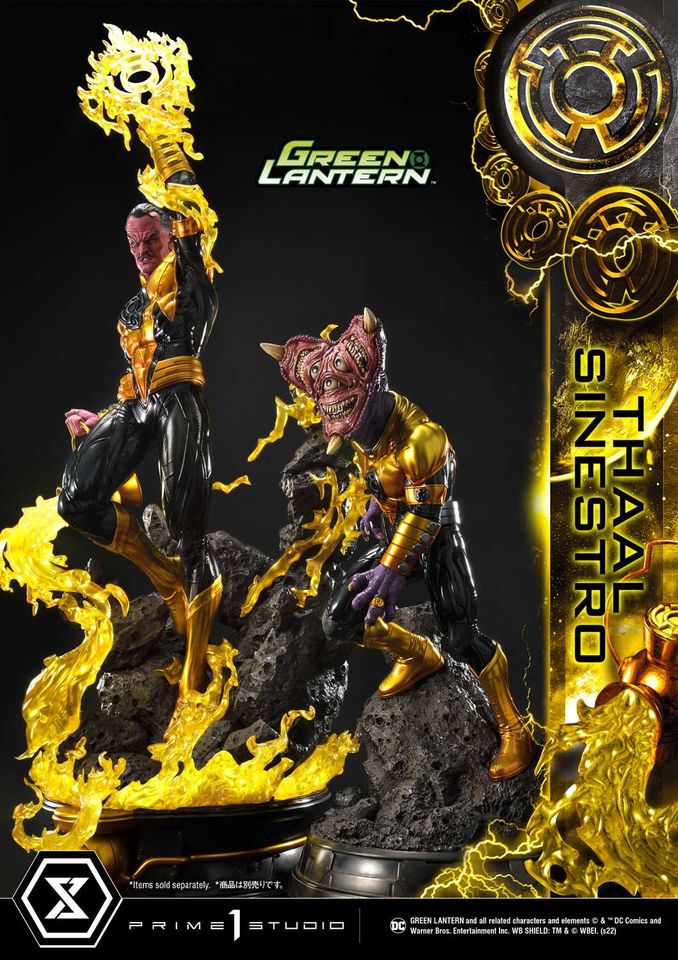 Green Lantern (Comics) Thaal Sinestro Deluxe Version