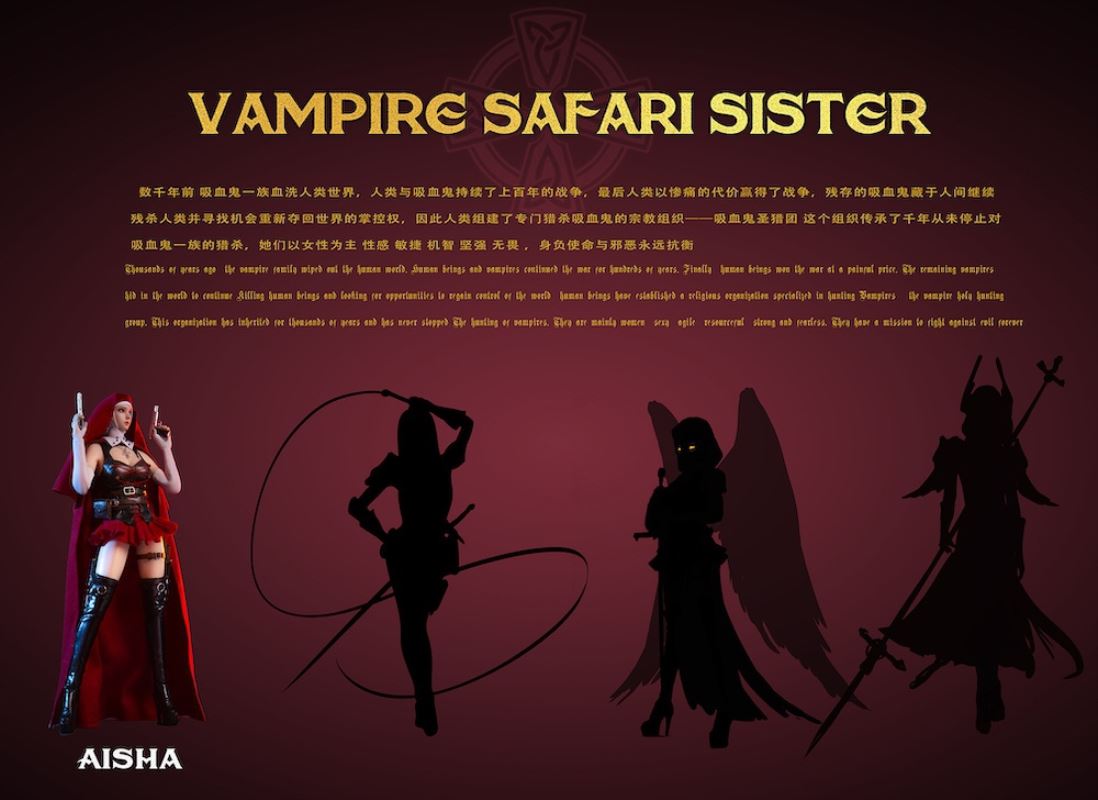 Vampire Holy Hunting Group 1/6