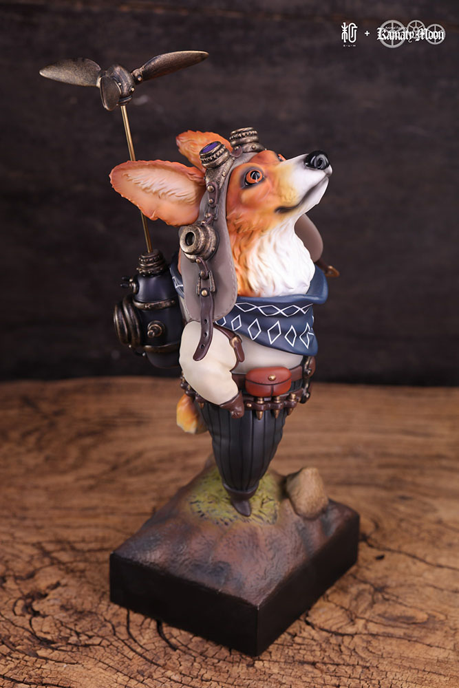 Flying Western Corgi