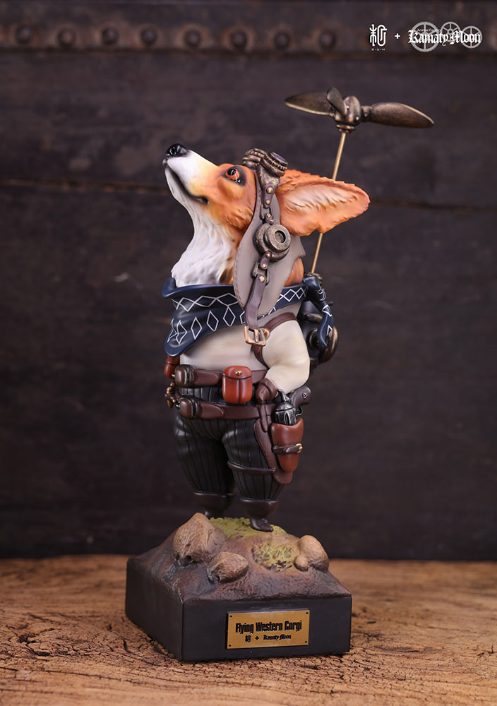 Flying Western Corgi