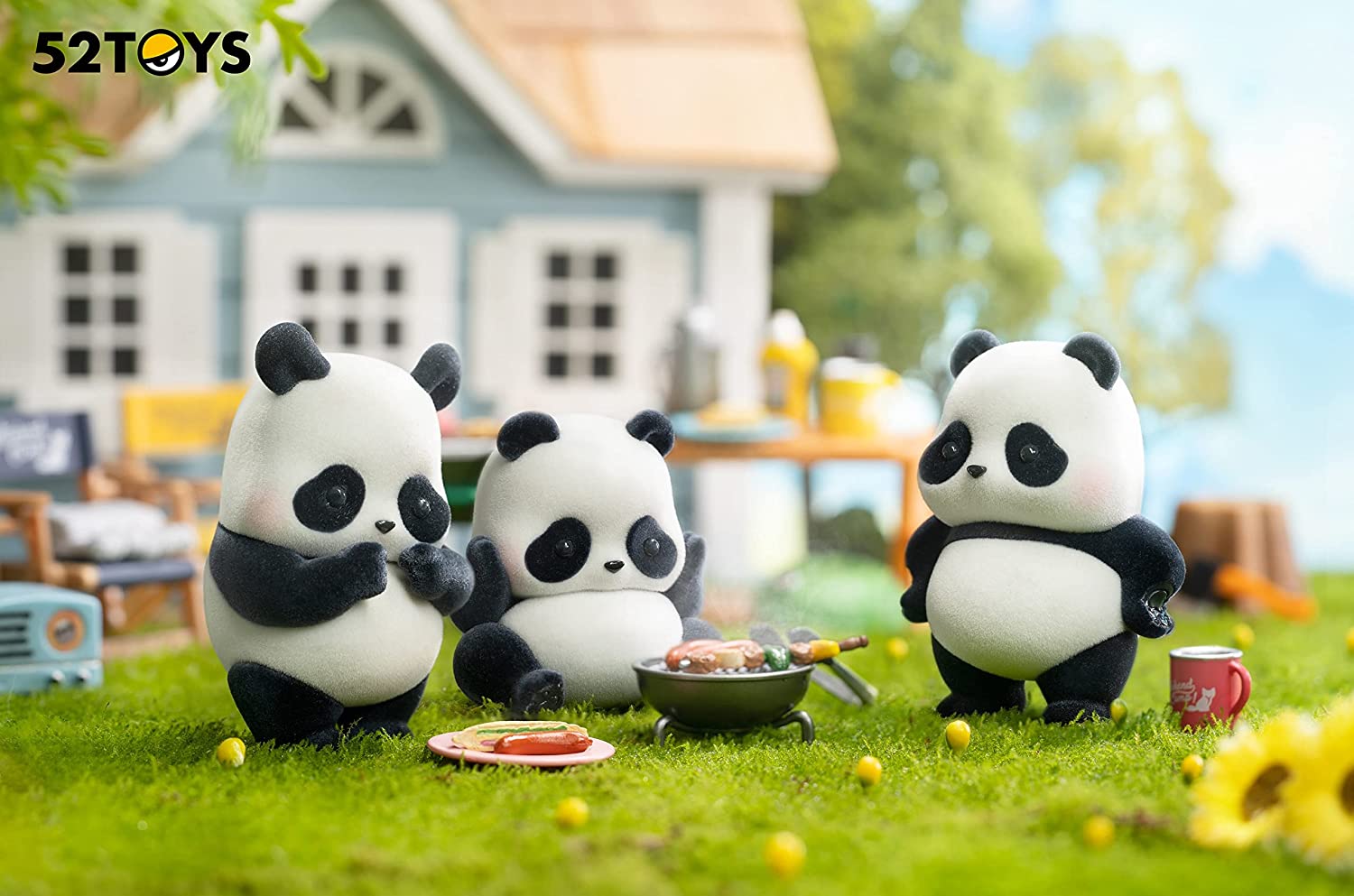 BLINDBOX PANDA ROLL 2nd daily series PVC & ABS trading figure