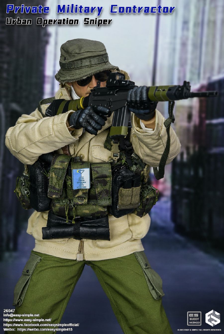 Private Military Contractor Urban Sniper/PMC 1/6