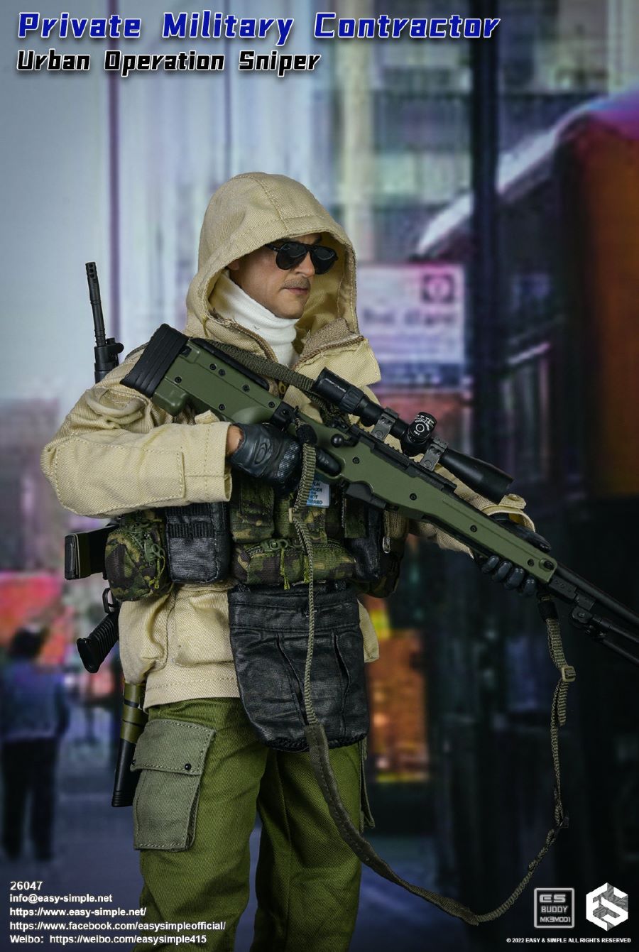 Private Military Contractor Urban Sniper/PMC 1/6