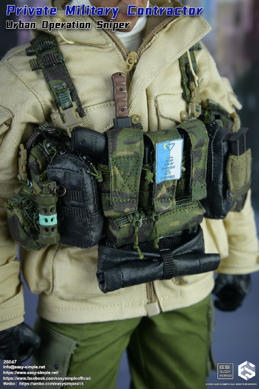 Private Military Contractor Urban Sniper/PMC 1/6