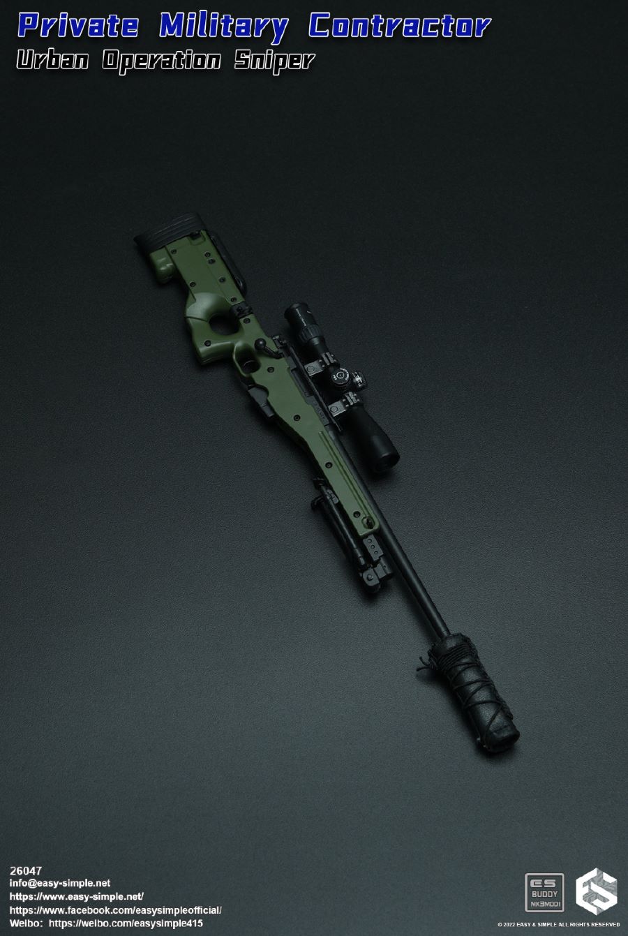 Private Military Contractor Urban Sniper/PMC 1/6
