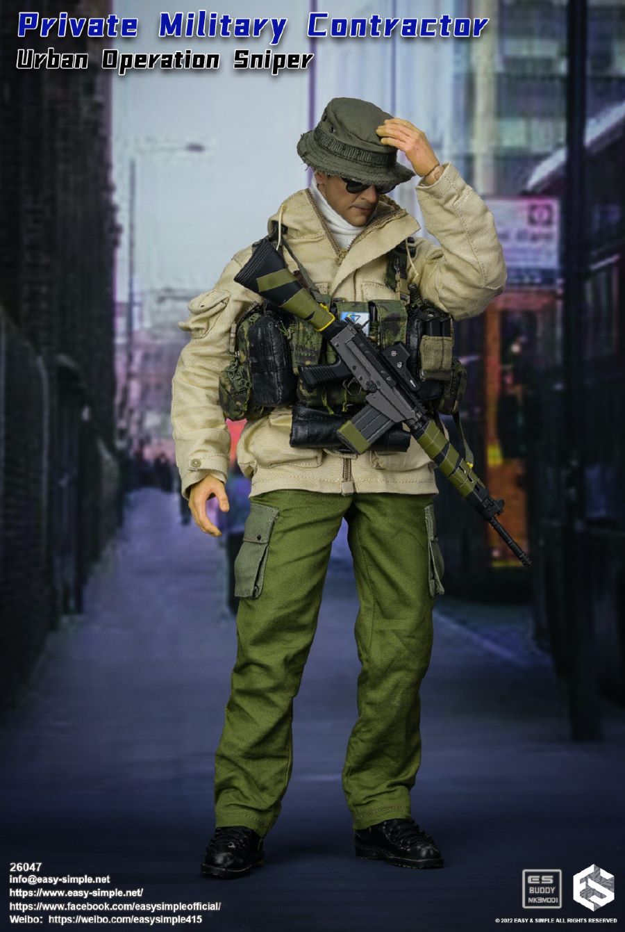 Private Military Contractor Urban Sniper/PMC 1/6