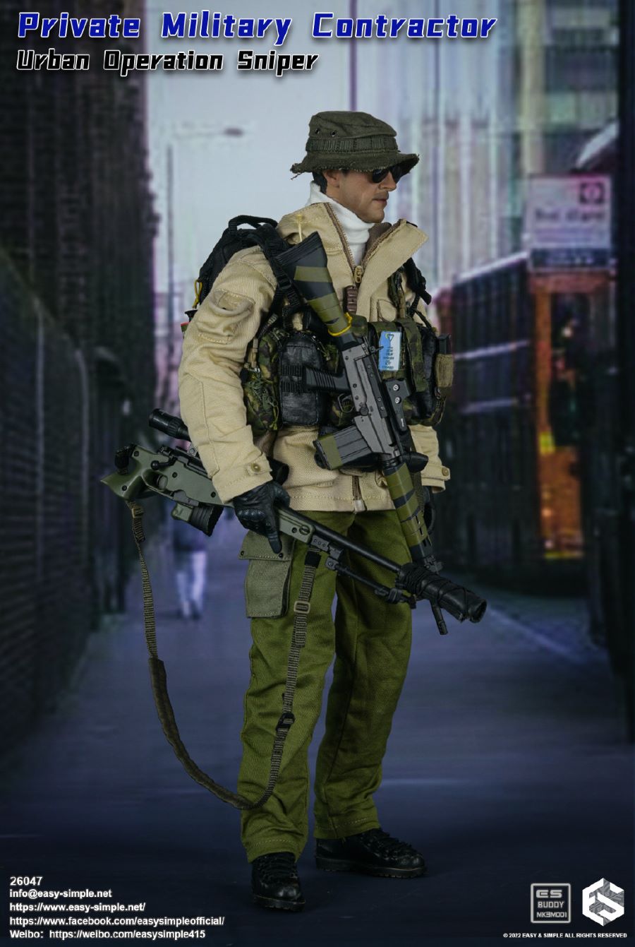 Private Military Contractor Urban Sniper/PMC 1/6