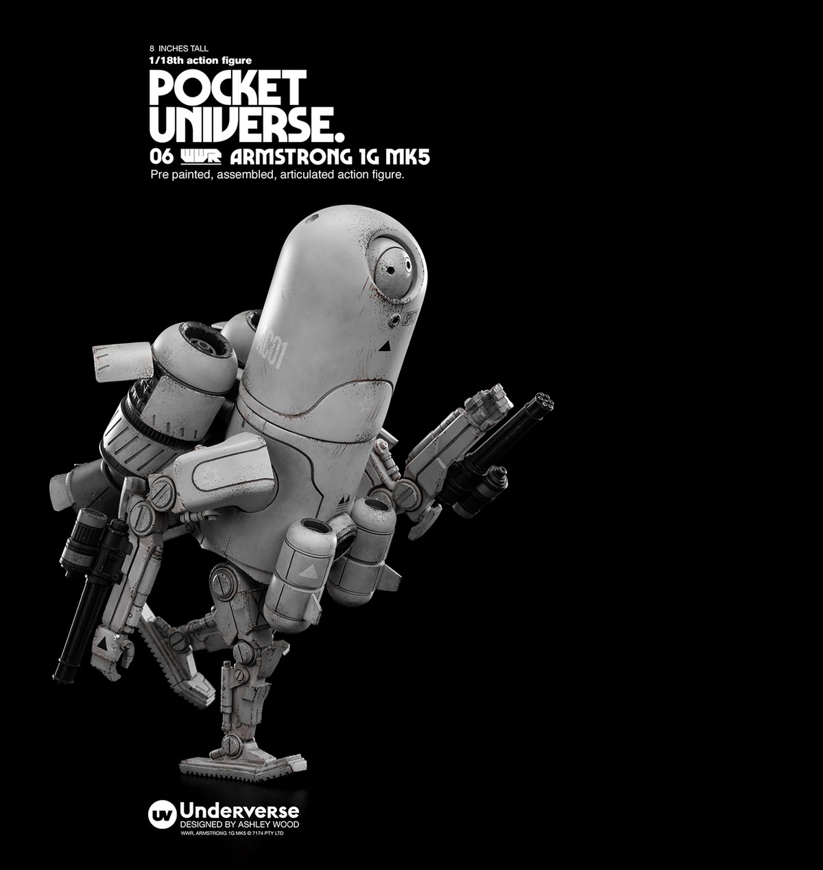 Mini Action Figure ARMSRTONG 1G MK5 1/18