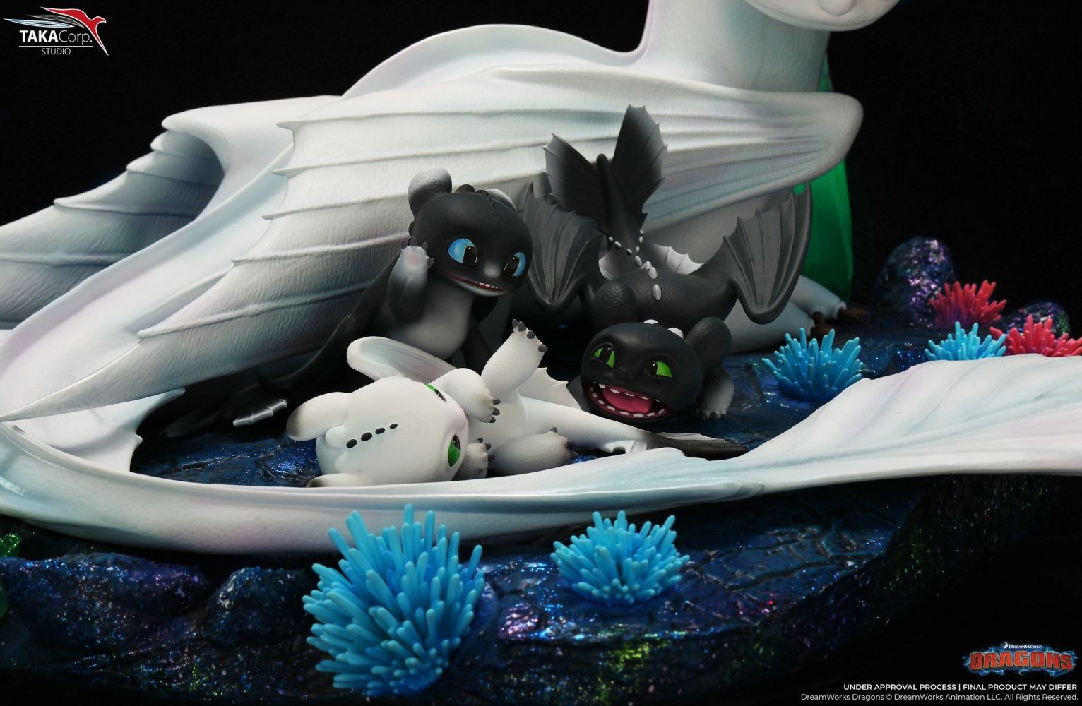 How to Train Your Dragon - Light Sha and Baby Dragon 1/6