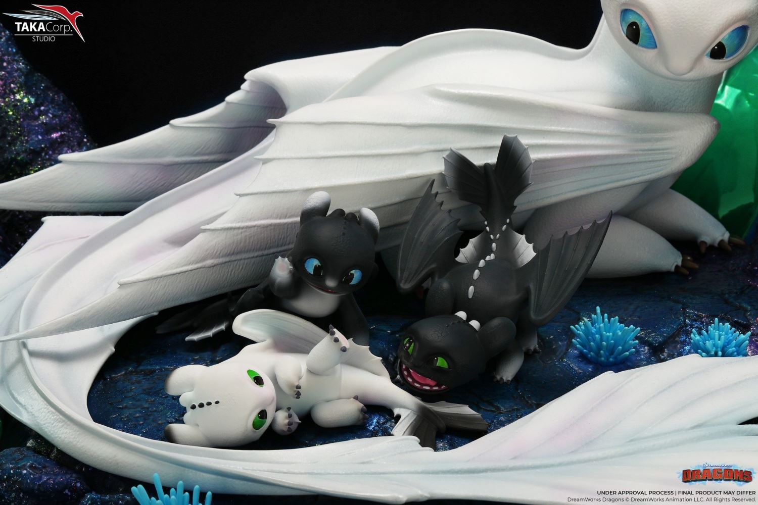 How to Train Your Dragon - Light Sha and Baby Dragon 1/6