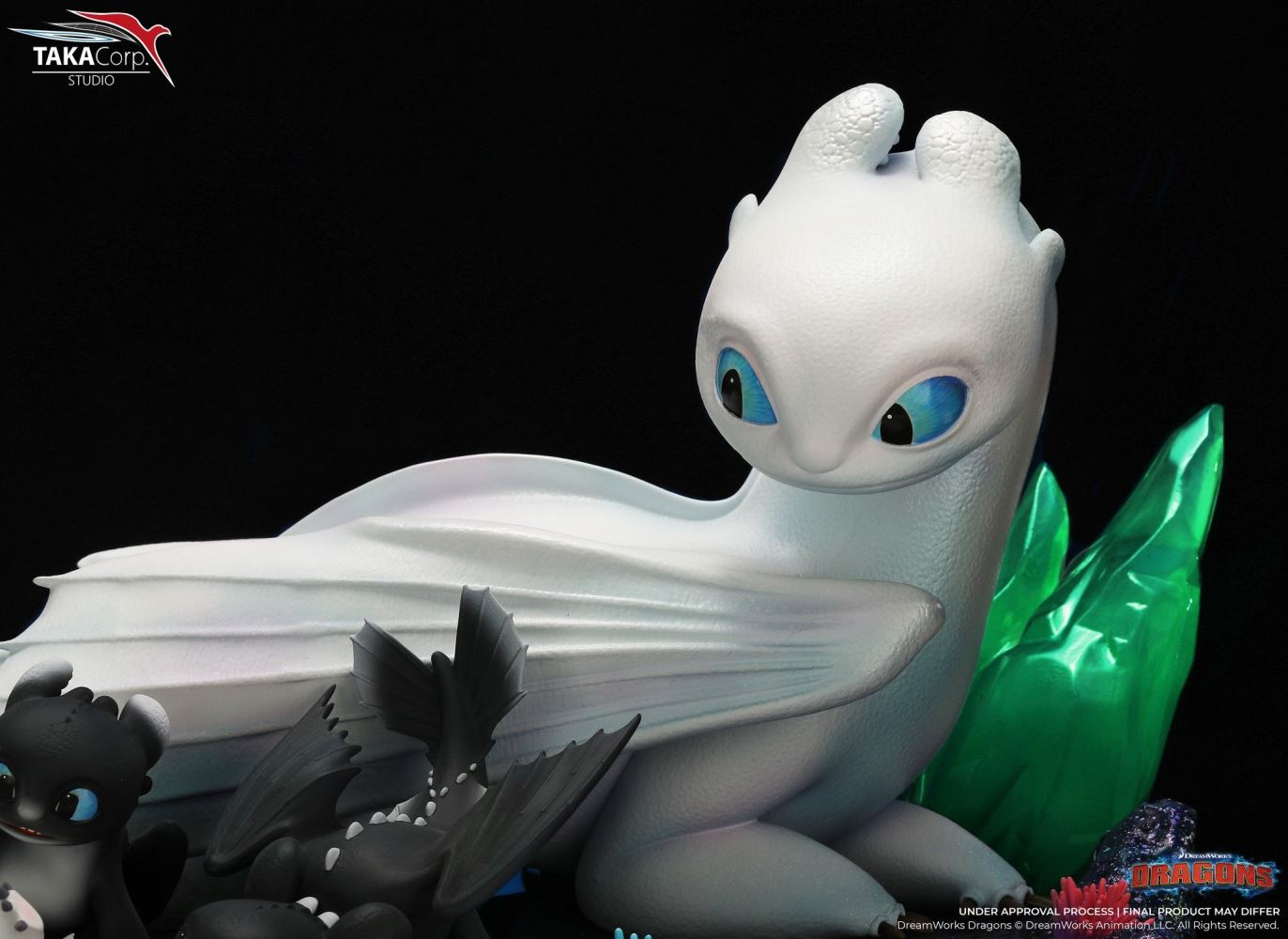 How to Train Your Dragon - Light Sha and Baby Dragon 1/6