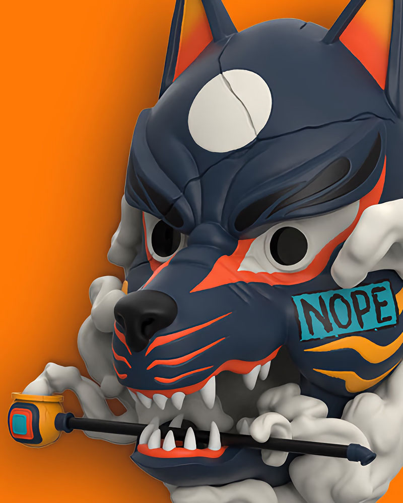 Kitsune Mask (Kurayami Edition)